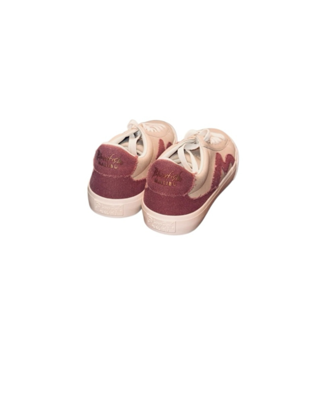 Women's blowfish Malibu VICE Beige caramel Canvas Sneakers Size 7.5 - Picture 5 of 7